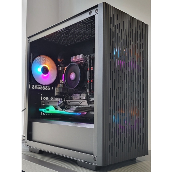 Komputer do gier MATREXX 40 Ryzen 5 3600 16GB RX 7600 8GB 512GB 550 W W11Pro